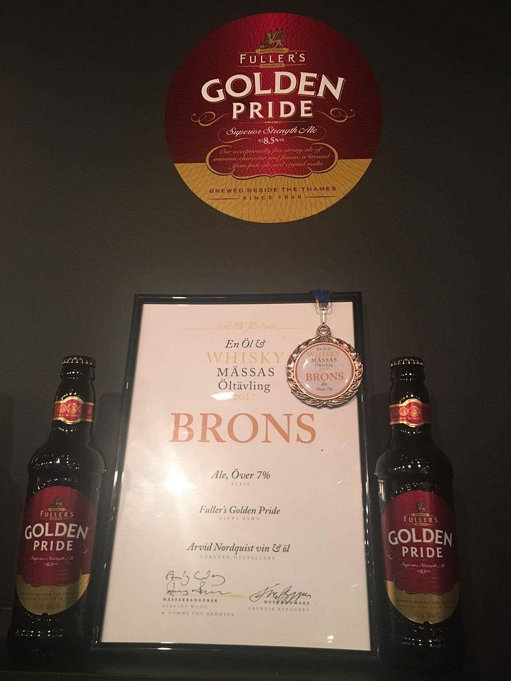 Brons för Golden Pride