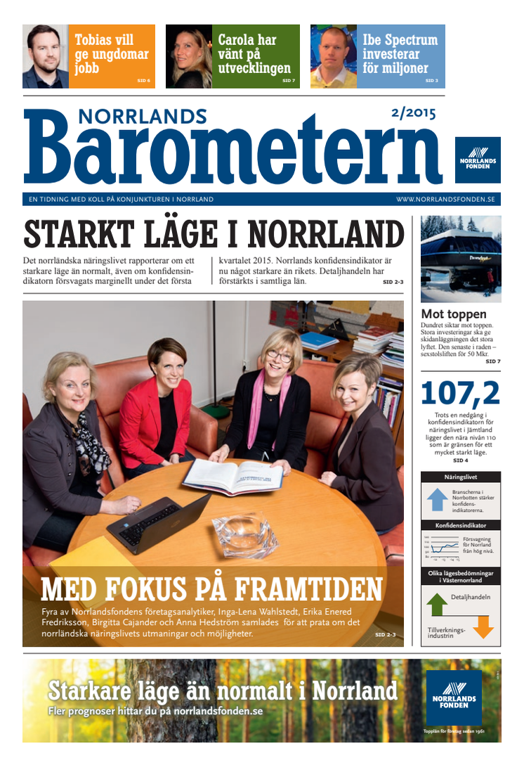 Norrlandsbarometern 2/2015