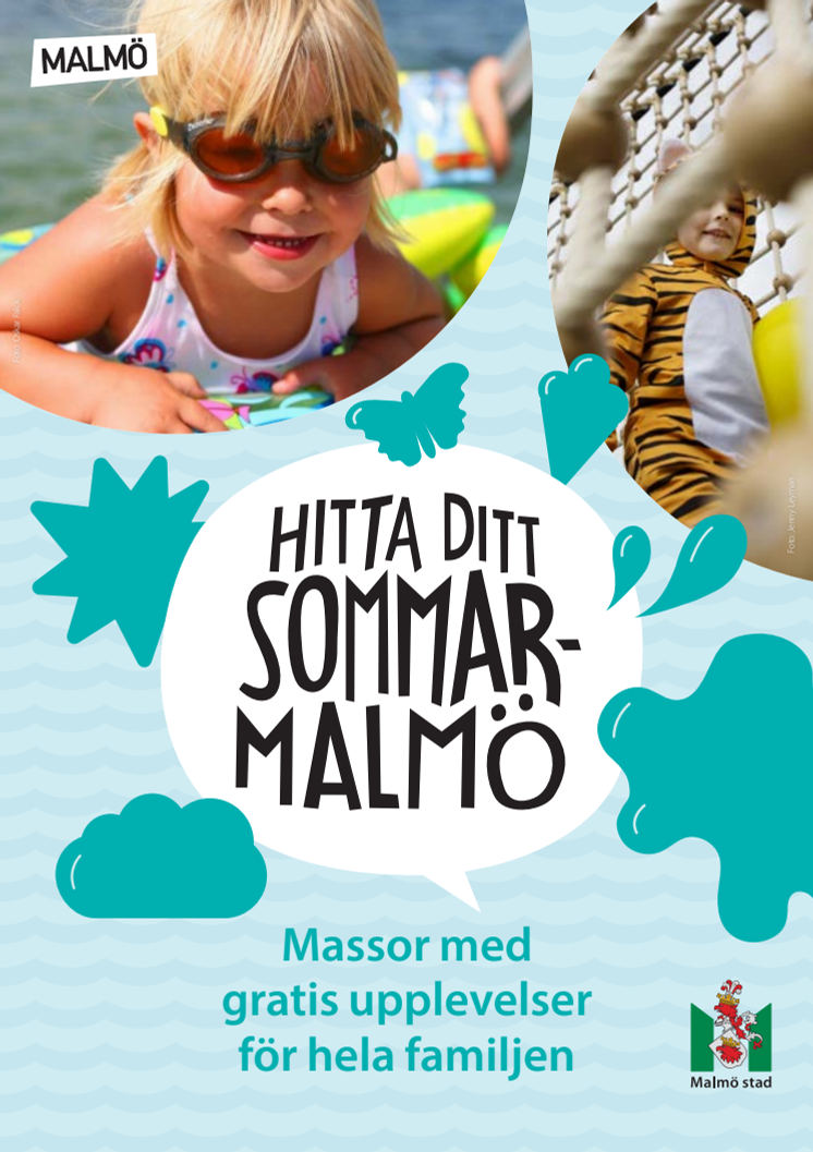 Gratis sommarnöjen för barn och familj i Malmö