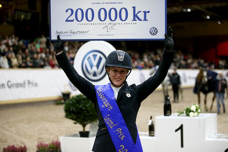 Angelica Augustsson vann Volkswagen Grand Prix Final