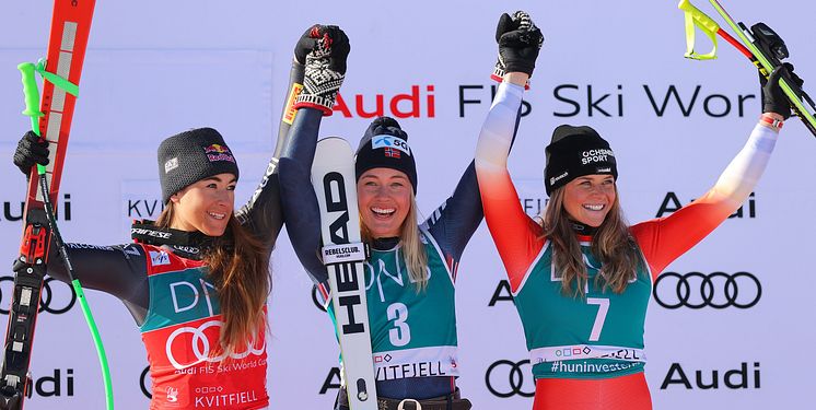 podium_DH_Kvitfjell_2023