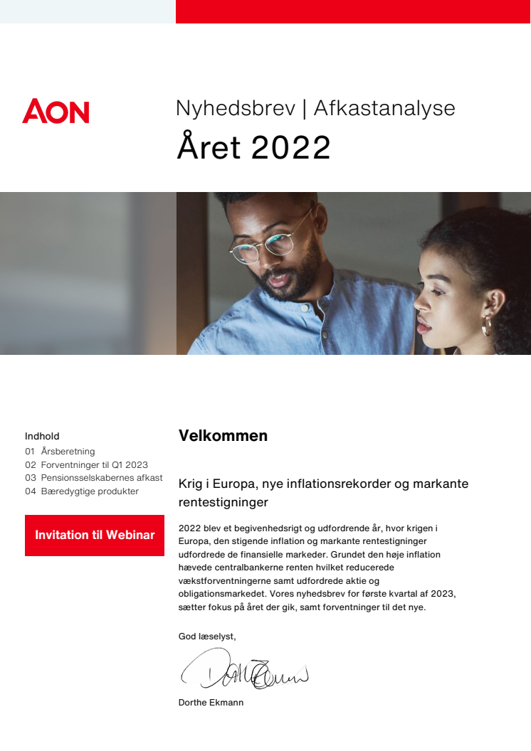 Aon Afkastanalyse Q4'2022+FY