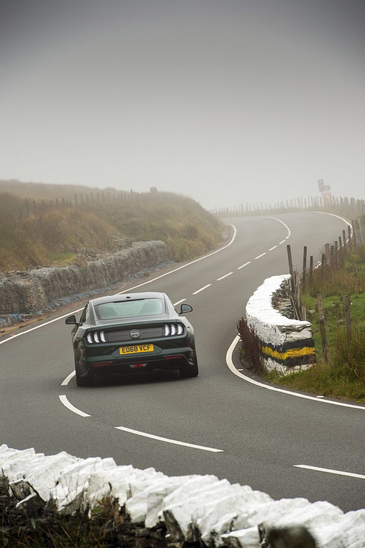 Greatest roads - Mustang Bullitt