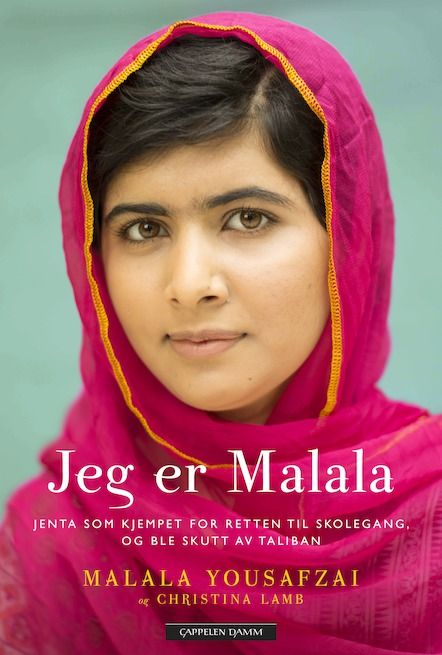 Omslag Jeg er Malala