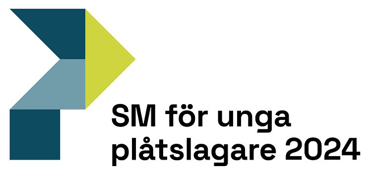 Logo: SM för unga plåtslagare 2024 - liggande