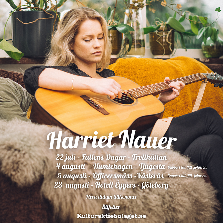 Harriet Nauer - Turné