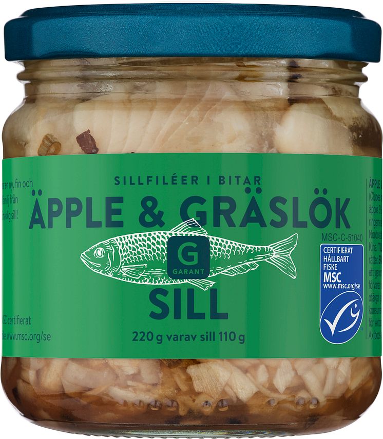 Garant_sill_äpple_gräslök