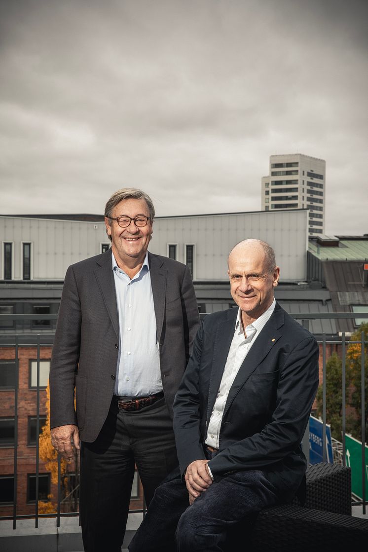 Pär Gellerfors and Lars Lannfelt