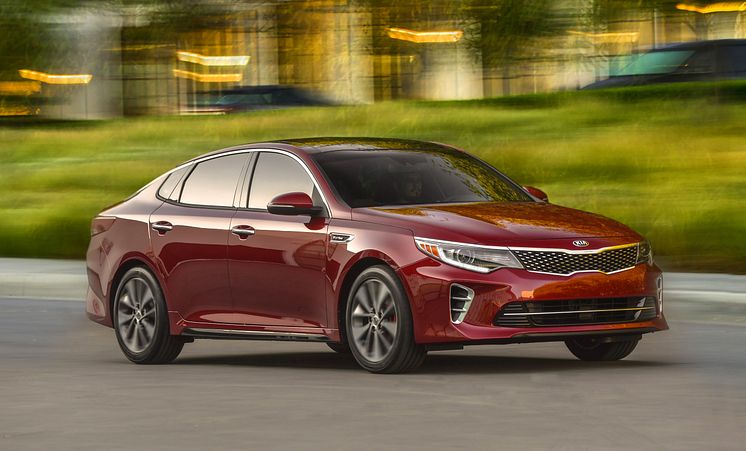 Kia Optima debuterar i New York (USA-specifikation)