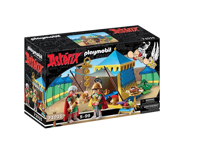 PLAYMOBIL_71015_Asterix_Anführerzelt mit Generälen