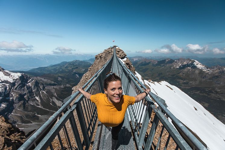 Peak Walk by Tissot, Glacier 3000, Waadtland  ©Josh Kempinaire