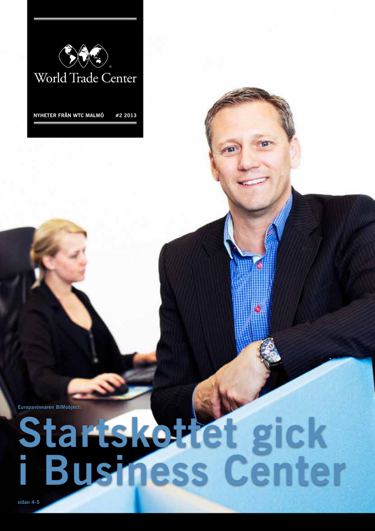 Stefan Larsson, CEO of BIMobject® featured in the World Trade Center magazine