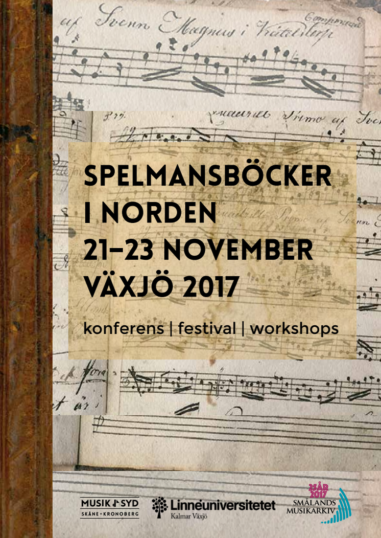 Programbok – Spelmansböcker i Norden