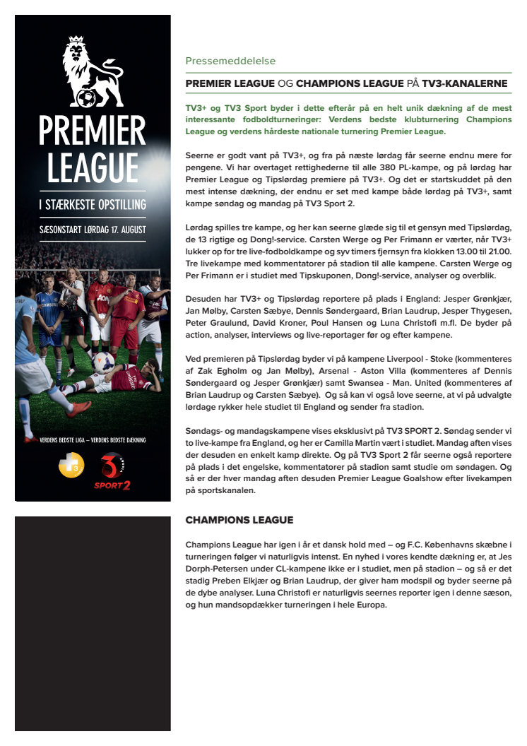 Over 250 Premier League-kampe til Viasats kunder