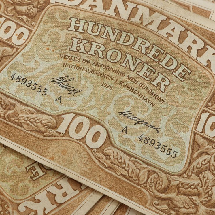 Pengesedler fra stråtag
