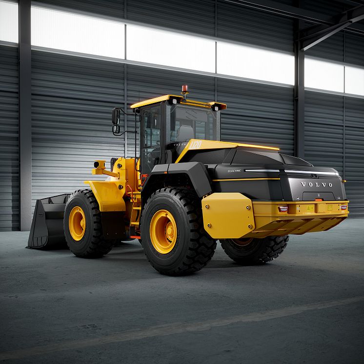 Volvo L120 Electric - elektrisk hjullastare
