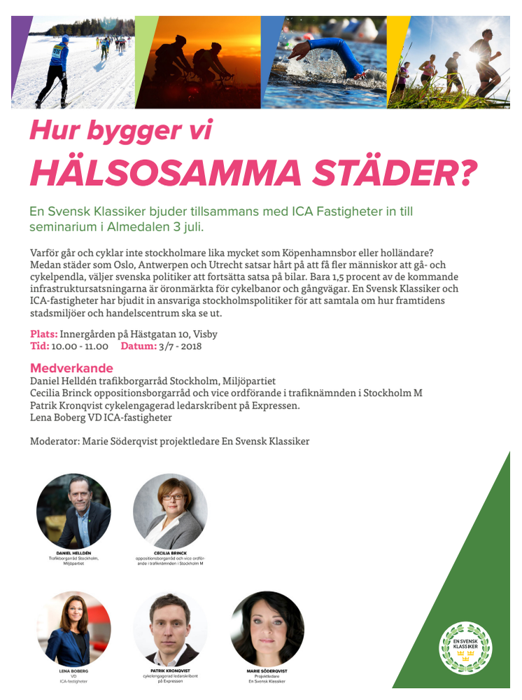 Hur bygger vi hälsosamma städer? 