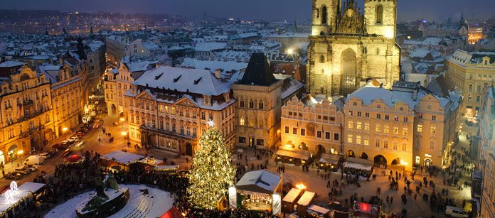 Praha ja Vanhankaupungin aukio