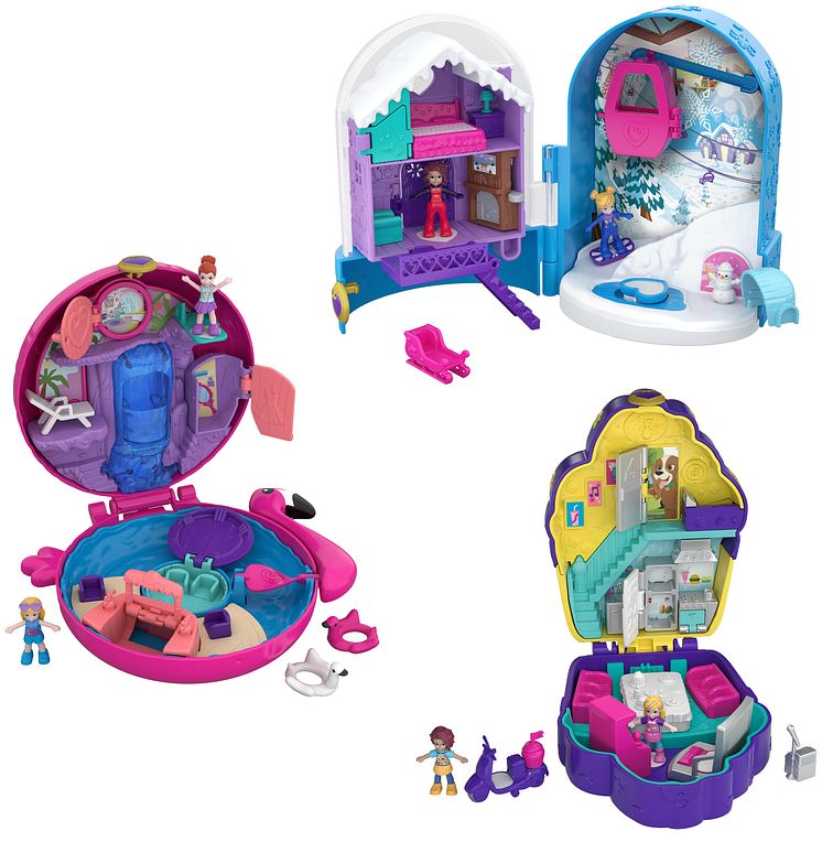 Polly Pocket Schatullen Sortiment