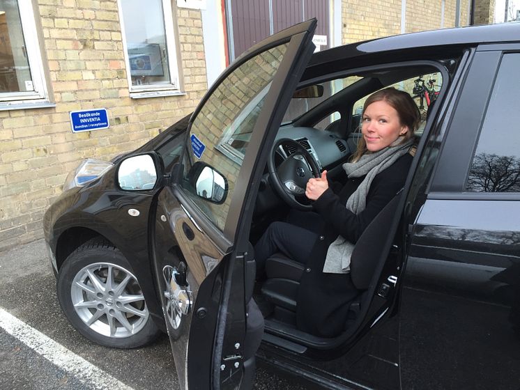 Miljöbästa Bil 2016 - Nissan Leaf - Johanna Grant, ordförande i Gröna Bilister