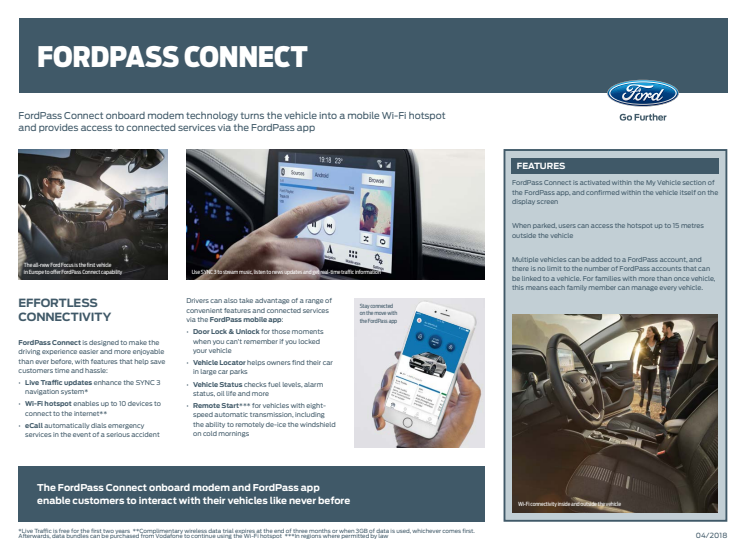 FordPass features