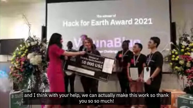 Hack for Earth Award Ceremony