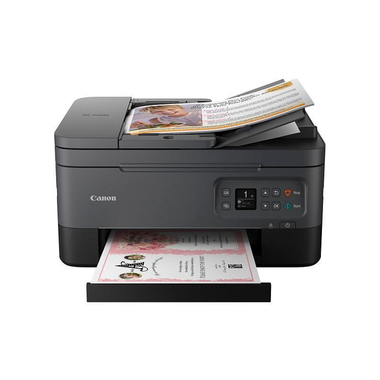 PIXMA TS7450 EUR Paper try out BK FRA 02