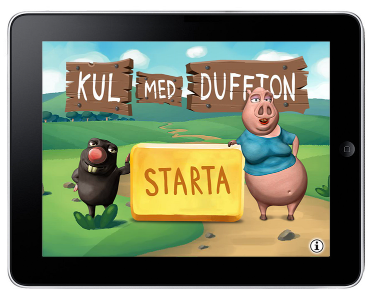 Ipad med Kul med Duffton