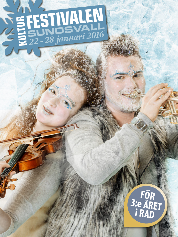 Kulturfestivalen Sundsvall 2016 – tredje upplagan