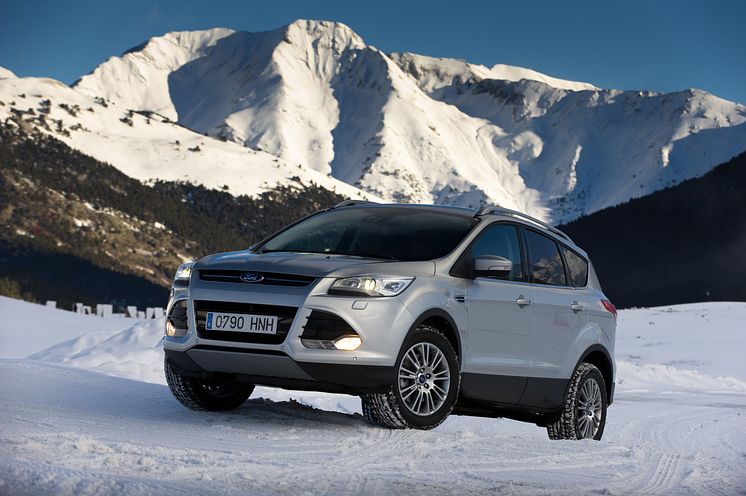 Nye Ford Kuga, snøbilde