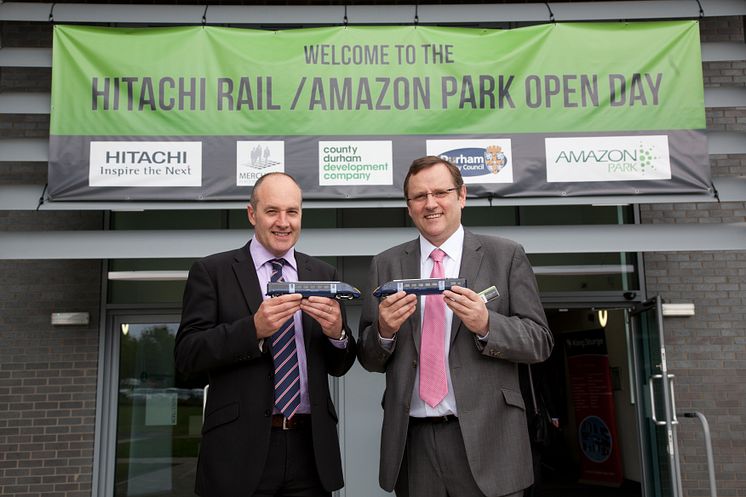 Hitachi Rail / Amazon Park Open Day attracts 1,000 companies interested in getting involved in IEP trains