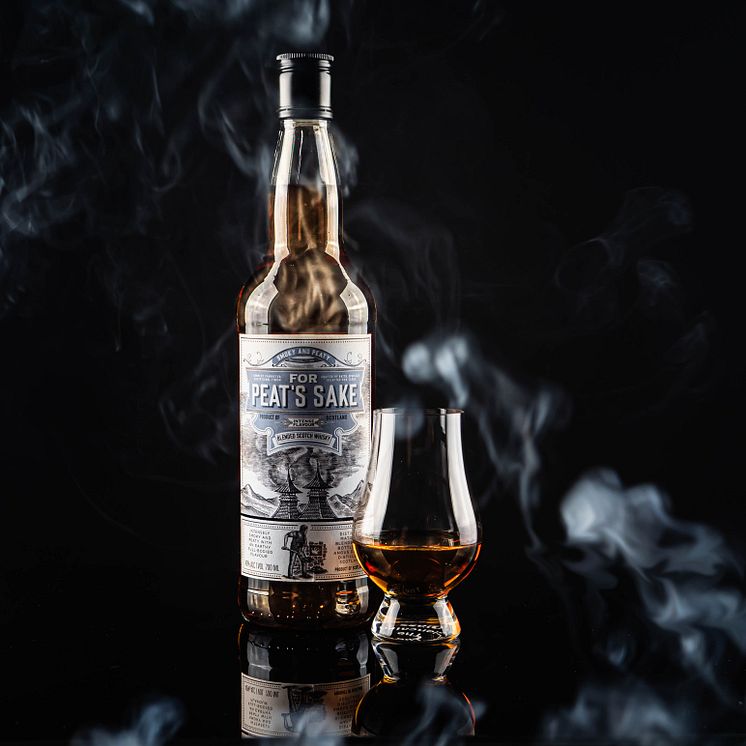 For Peat´s Sake 70cl glasbord rök