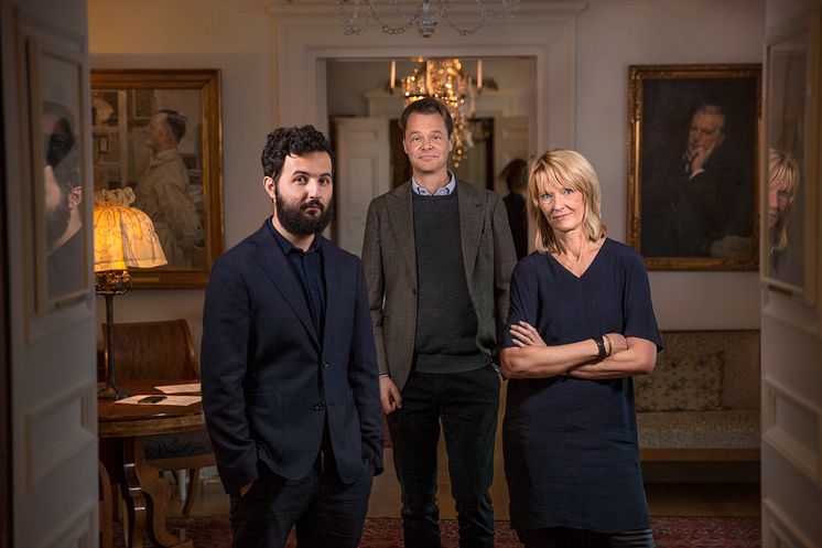 Soran Ismail, Jonas Steken Magnusson och Lena aurén, SVT,  nominerade till Årets Berättare