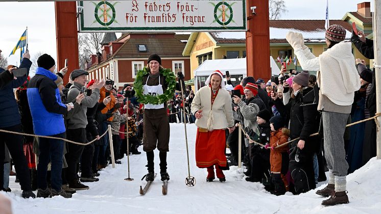 Jubileumsvasan Erik Wickström först i mål