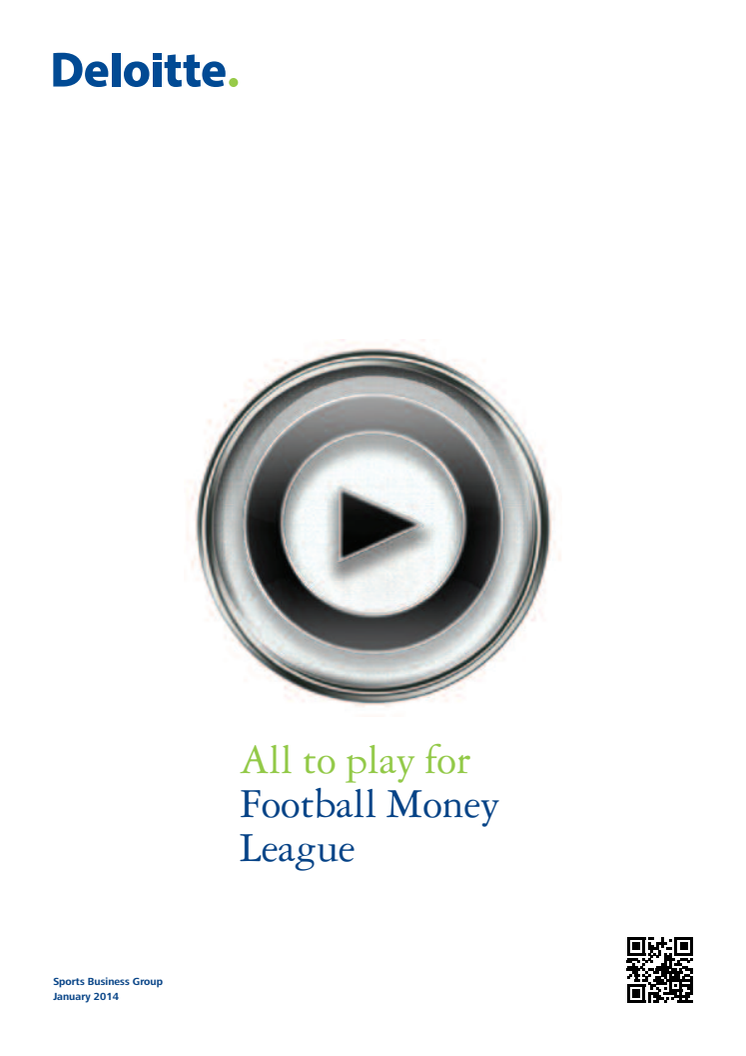 Deloitte Football Money League 2014