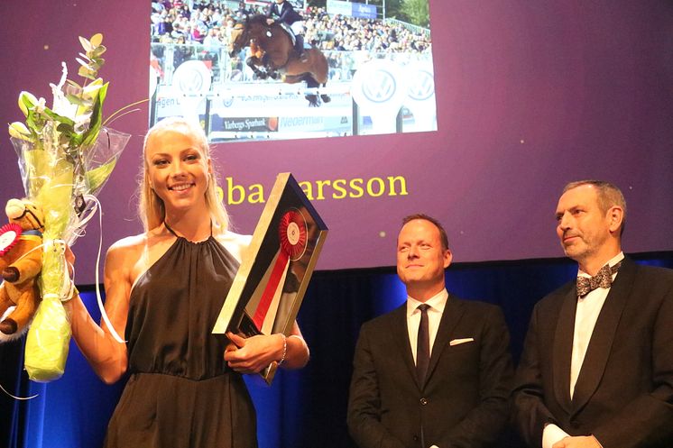 Årets bragd stod hoppryttaren Ebba Larsson för. 