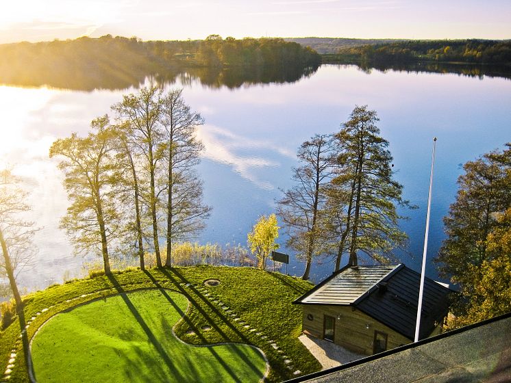Nääs Fabriker Hotell & Restaurang - utsikt över sjön