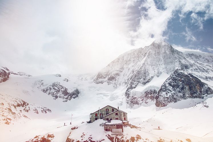 Cabane des Dix, Mt. Blanc Cheillon, Winter im Wallis