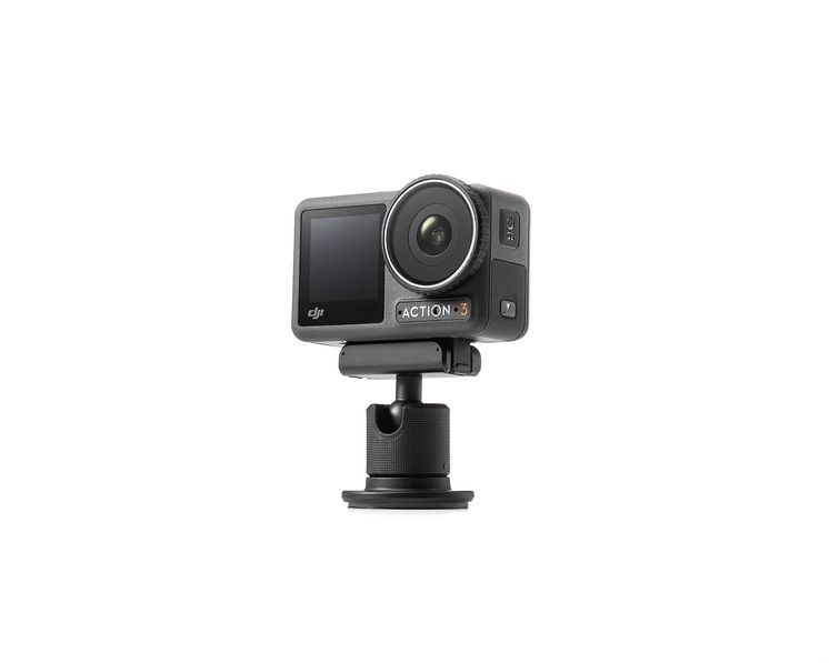 Osmo Action 3 - Camera + Osmo Magnetic Ball-Joint Adapter Mount
