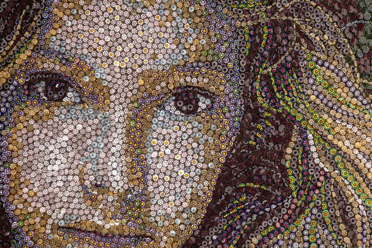 Vik Muniz, Mina (Murrine) - photo credit Francesco Allegretto