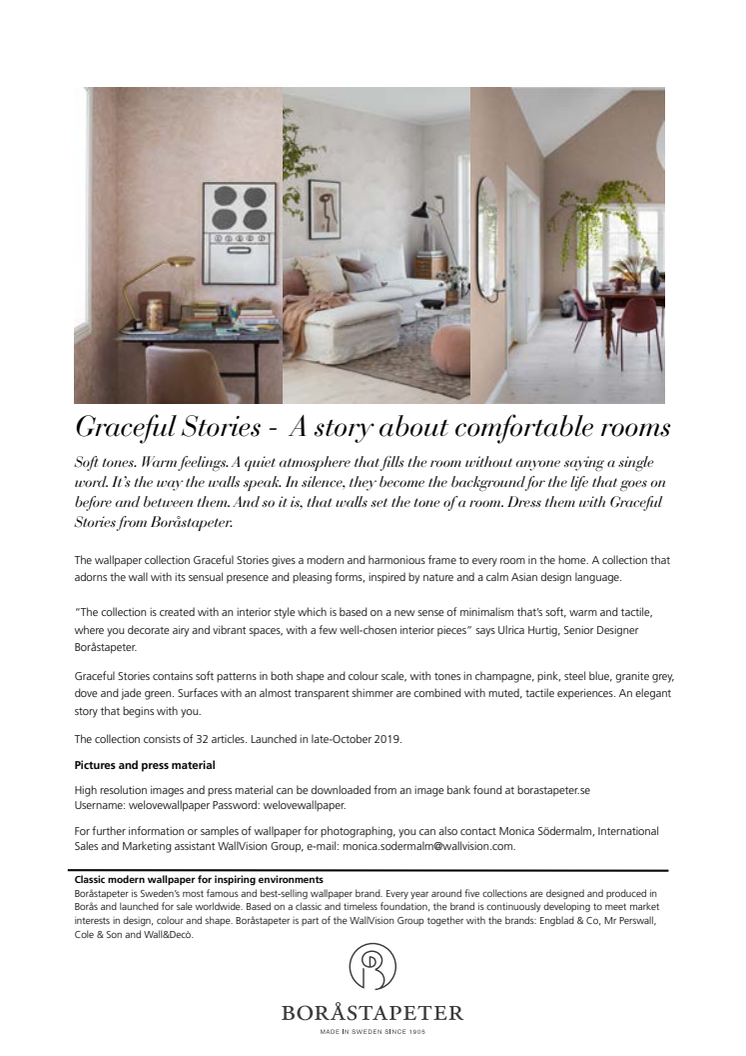 Graceful Stories - A story about comfortable rooms