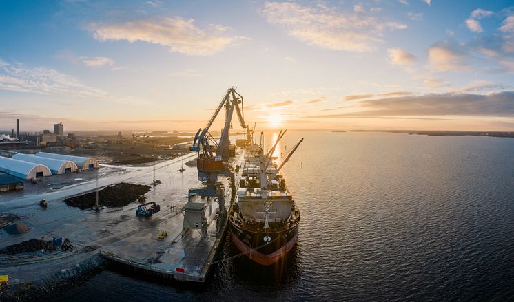 Luleå Hamn - foto Brightnest