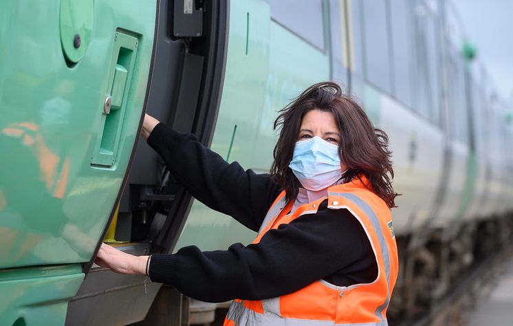 Lisa Gibbs encourages women of all ages to consider a job in the railway