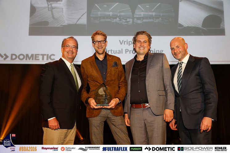 Hi-res image - Dometic - Presentation for 'Innovation in a Production Process' at Boat Builder Awards 2016