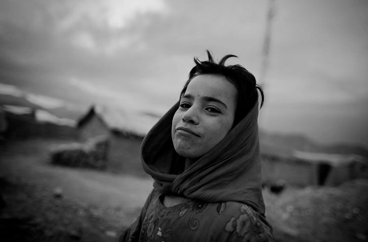 Utställningen Flykt med Anders Hanssons bilder. Pressbild 1. Afghanistan.