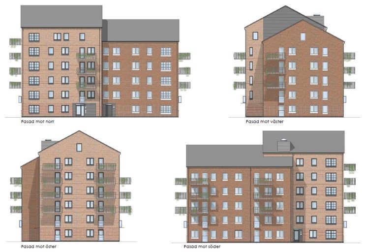Planerade hyresrätter i Hököpinge