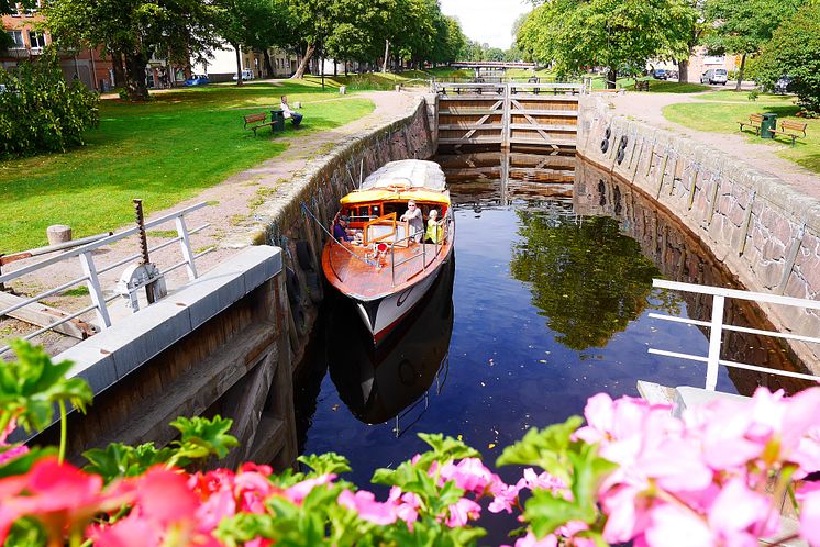 Båtbuss vid Slussen, Pråmkanalen