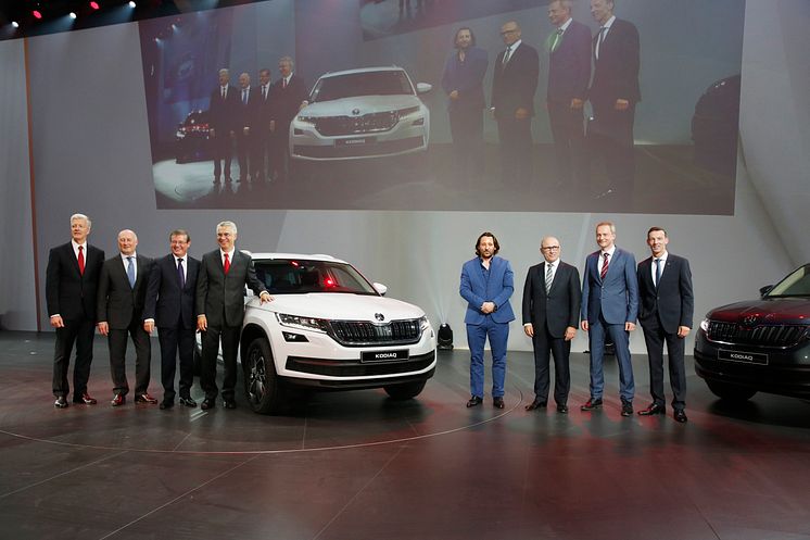 SKODA KODIAQ verdenspremiere