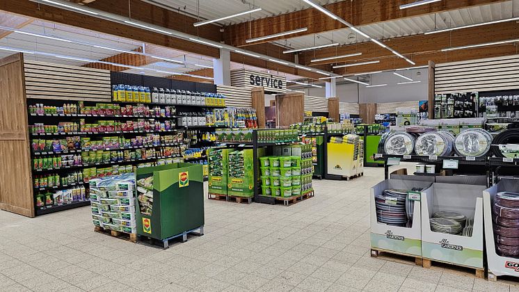 Blick in den Markt