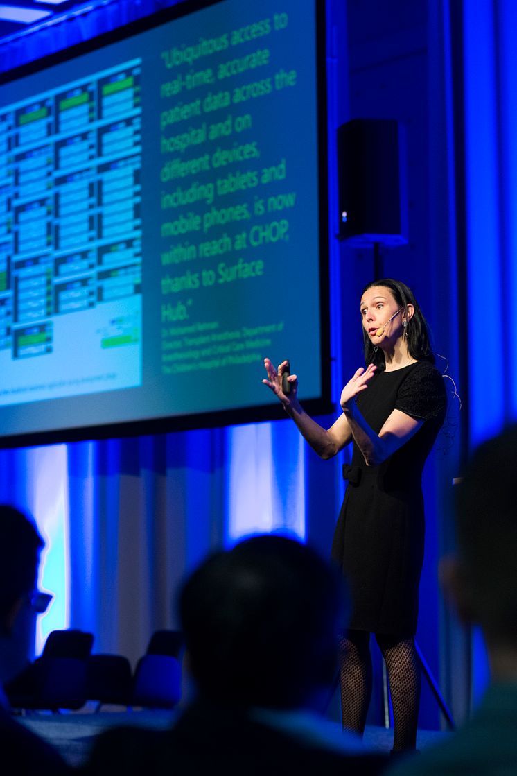 Elena Bonfiglioli från Microsoft på Vitalis 2016